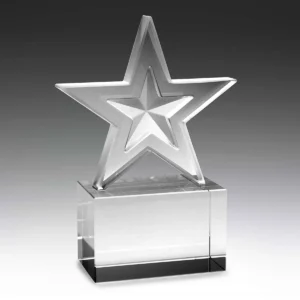 Echo star crystal with crystal construction