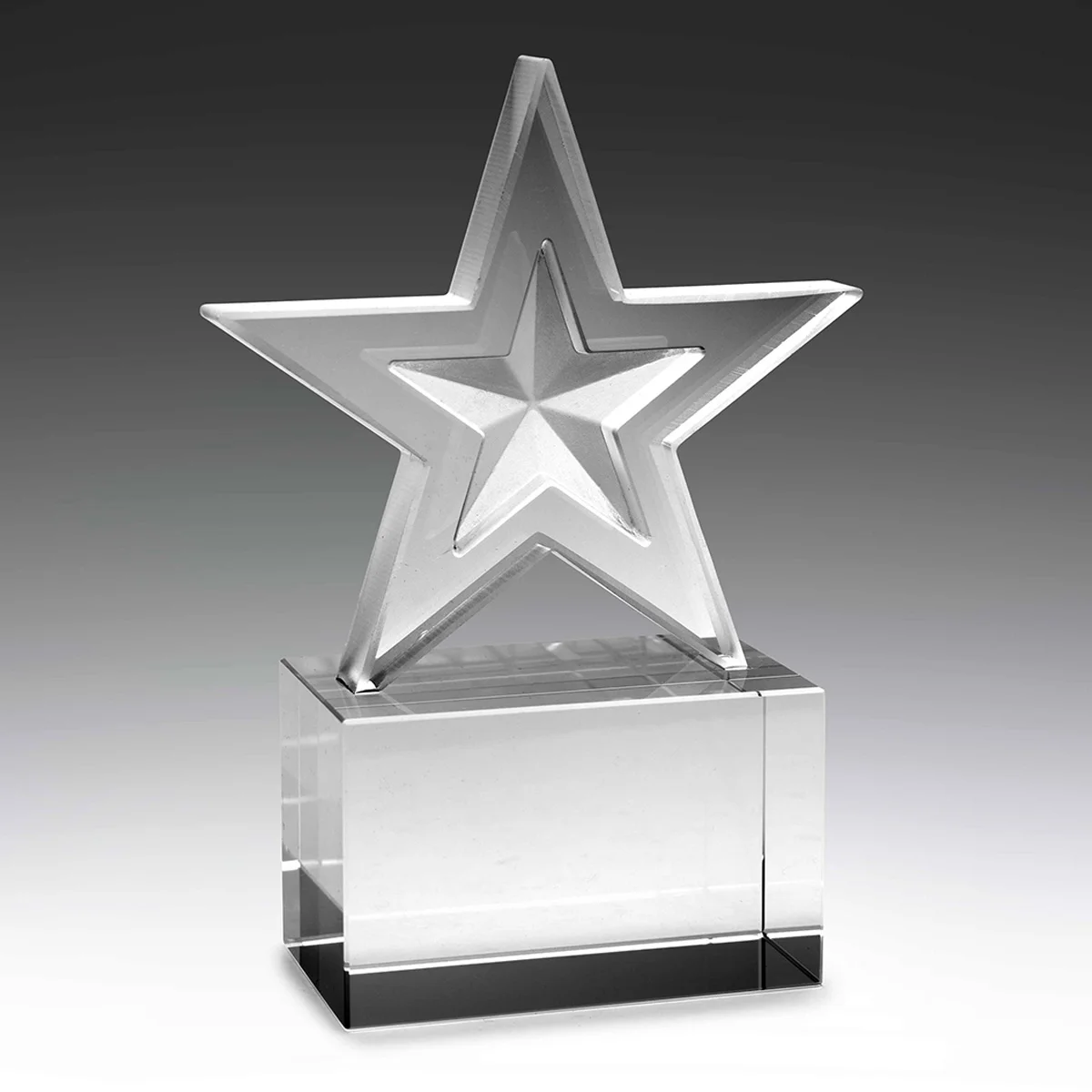 wc205-grey-bg Echo star crystal with crystal construction