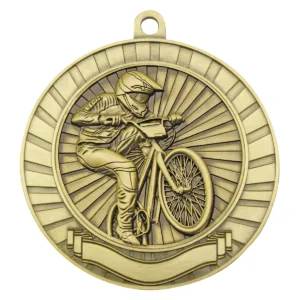 Gold eco scroll - bmx with metal construction