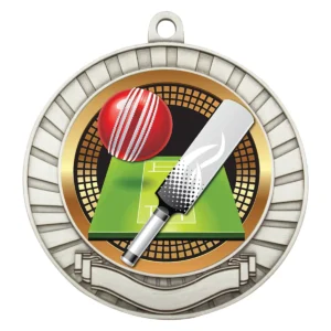 Silver eco scroll - cricket with metal construction
