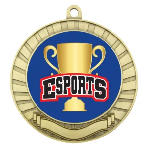 Gold eco scroll - esports with metal construction