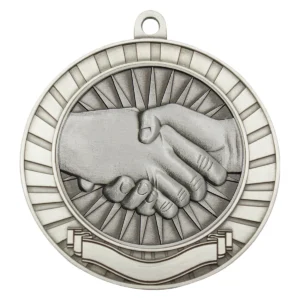 Silver eco scroll - fair play with metal construction