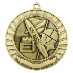 Gold eco scroll - lifesaving with metal construction