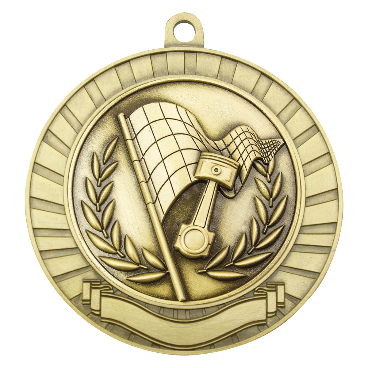 Gold eco scroll - motorsport with metal construction