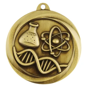 Gold econo science with metal construction