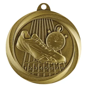 Gold econo track with metal construction