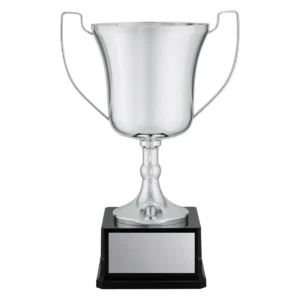 Silver elite ace cup with plastic / metal construction