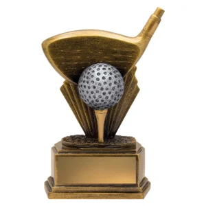 Silver / gold encore driver with resin construction