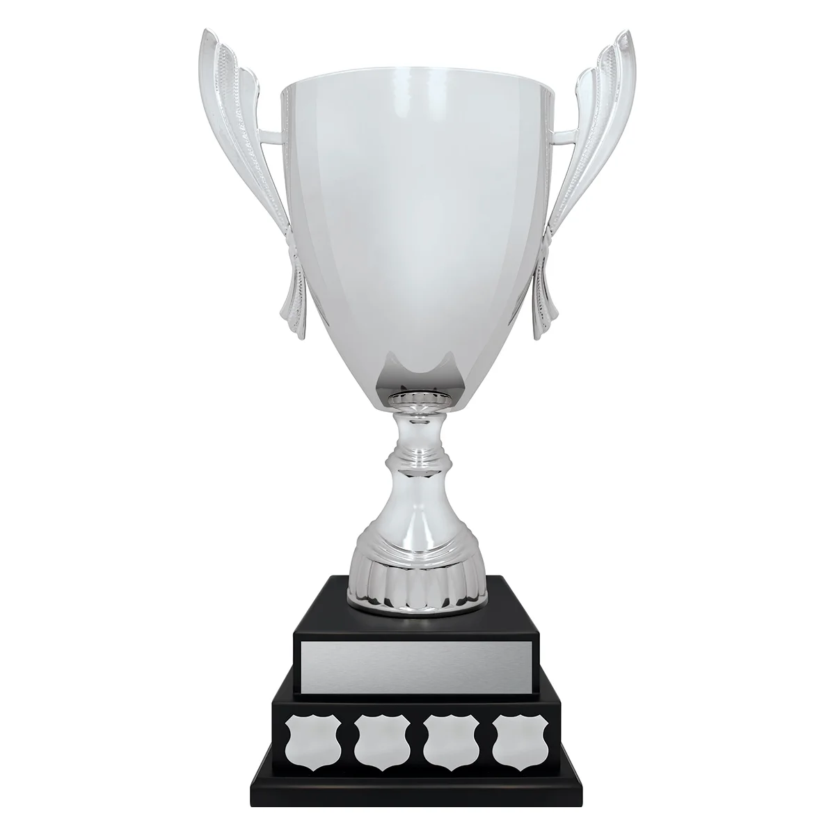 perp19-black Black falcon cup perpetual with metal / plastic / timber construction