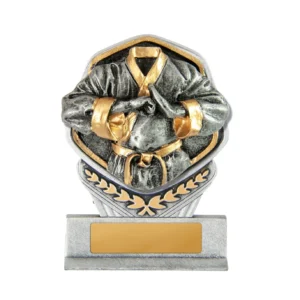 Silver / gold falcon tower-martial arts with res / ilient construction