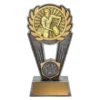 -gold Silver / gold female rugby polaris with resin / metal construction