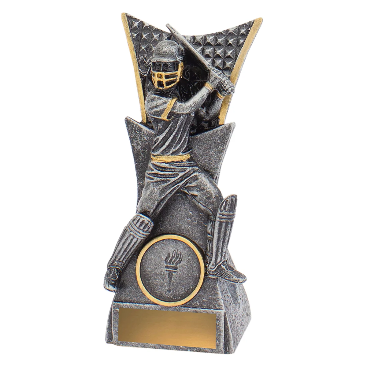 Silver female vanguard batting with resin construction