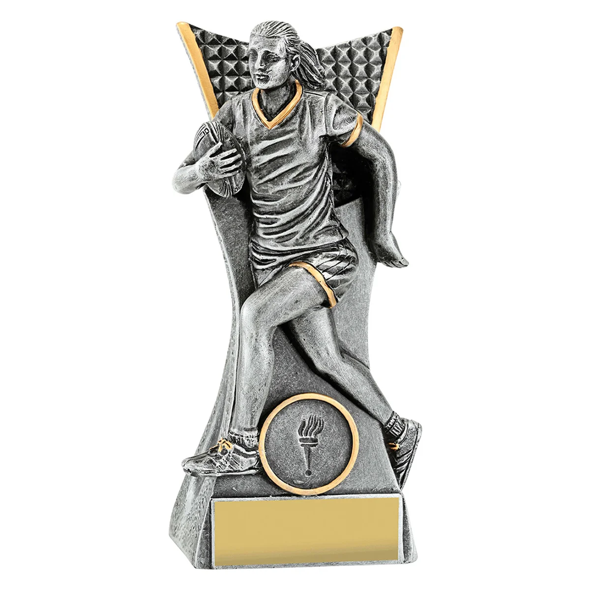29112b-silver Silver female vanguard with resin construction