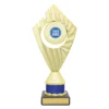 x520b-blue Blue flyer series - gold / blue with plastic / marble construction