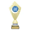 fly12b-silver Silver flyer series - gold / silver with plastic / marble construction