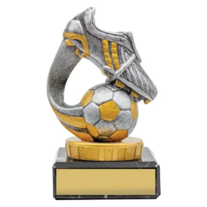 Black football marble with marble construction