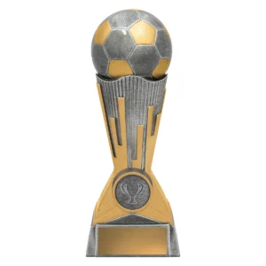 Silver football mercury with resin construction