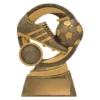 Gold football mirage with resin construction