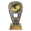 pls180a-silver-and-gold Silver & gold football polaris with resin / metal construction