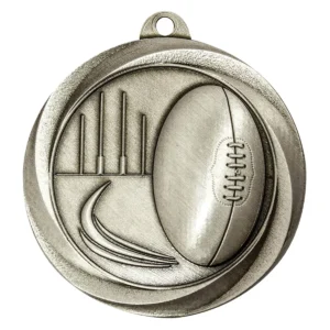 Silver footy econo with metal construction