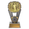 -gold Silver / gold footy male polaris with resin / metal construction