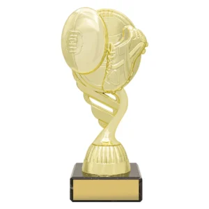 Gold footy marble series with plastic / marble construction
