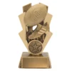 34131a-gold Gold footy strike with resin construction