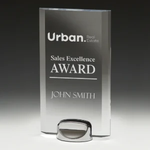 Foundation award with acrylic construction