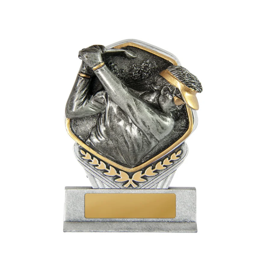 Silver / gold gladiator series-golf with resin construction