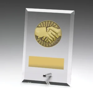 Glass plaques - fair play with glass construction