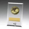 dy180a-grey-bg Glass plaques - football with glass construction