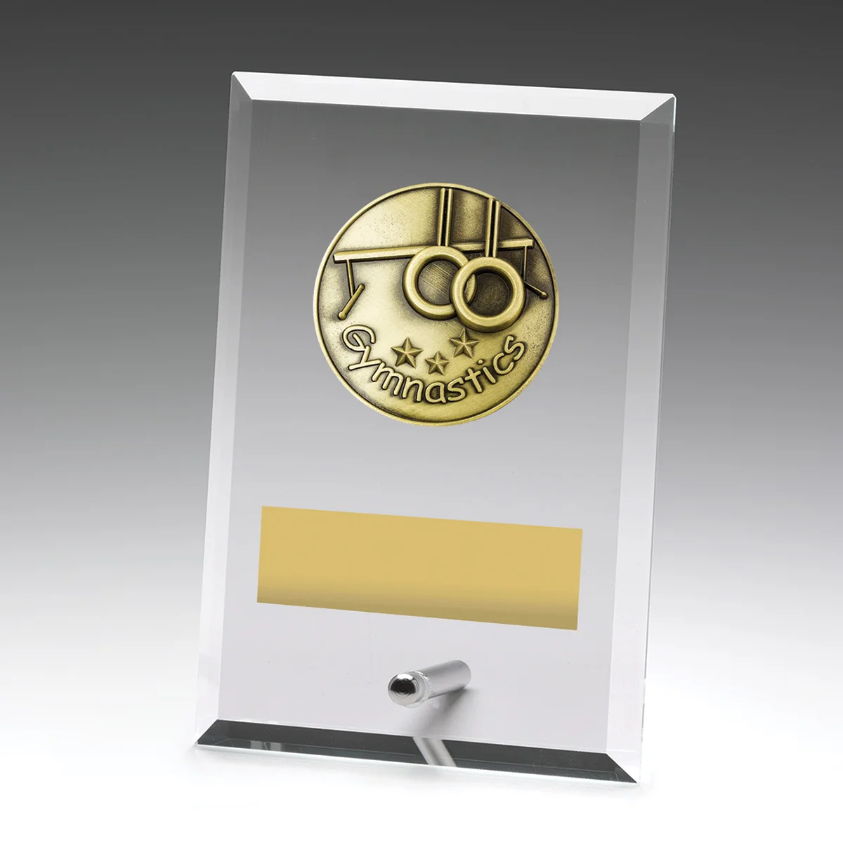 Glass plaques - gymnastics with glass construction