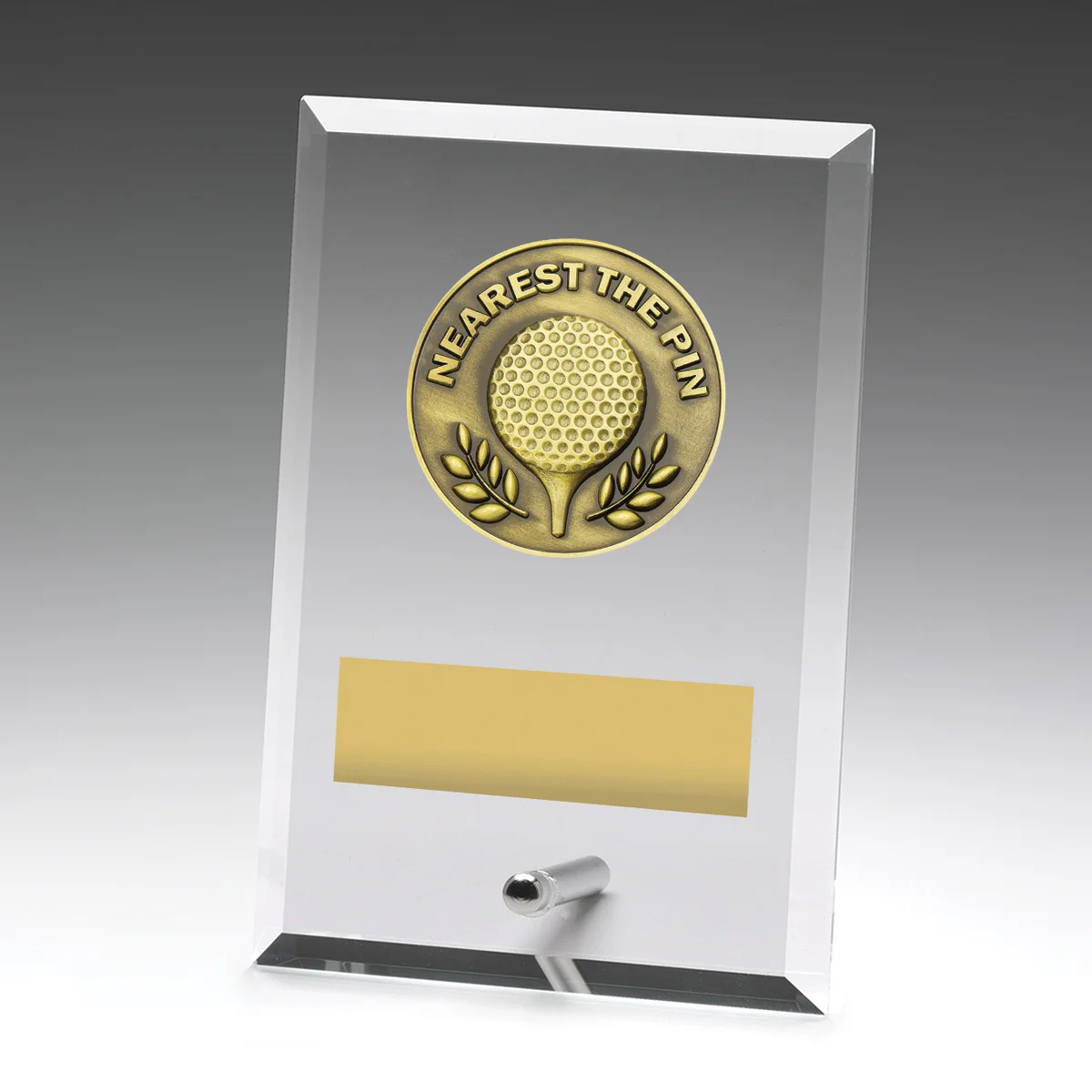 dy168a-grey-bg Glass plaques - nearest the pin with glass construction