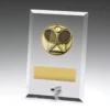 Glass plaques - tennis with glass construction