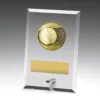 Glass plaques - volleyball with glass construction