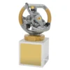 ub65a-silver Silver go kart budget crystal with crystal construction