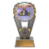 psk37a-silver Silver go kart polaris - colour with resin construction