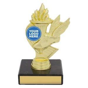 Gold gold dazzle with plastic / marble construction