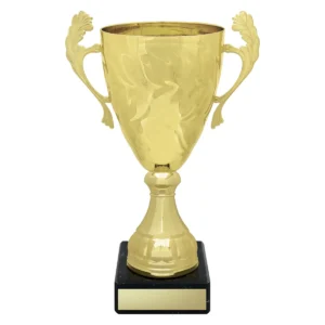 Gold gold eternal cups with plastic / metal / marble construction