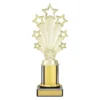 fan05b-gold Gold gold fanfare with plastic / marble construction