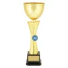cup154a-gold Gold gold helix with plastic / metal construction