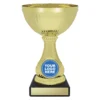 cup152a-gold Gold gold lucca with plastic / metal / marble construction