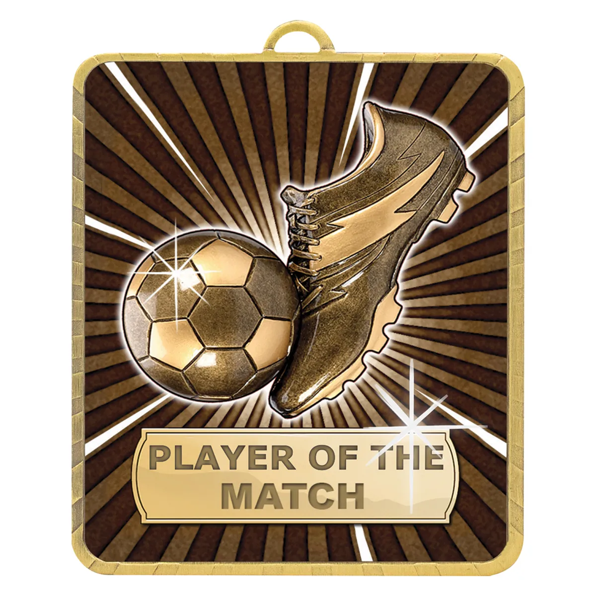 lm082g-gold Gold gold lynx medal - pom with metal construction