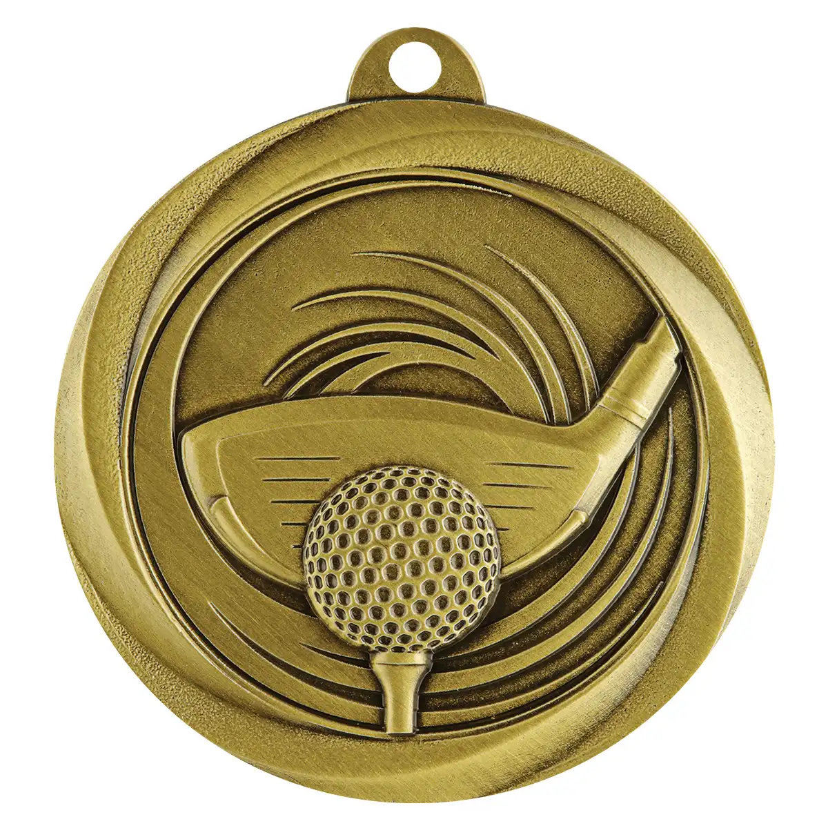 me909g-gold Gold golf econo with metal construction