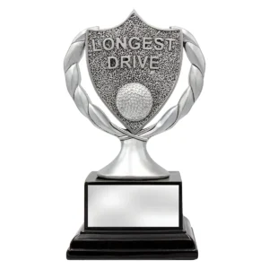 Silver golf - longest drive with resin construction