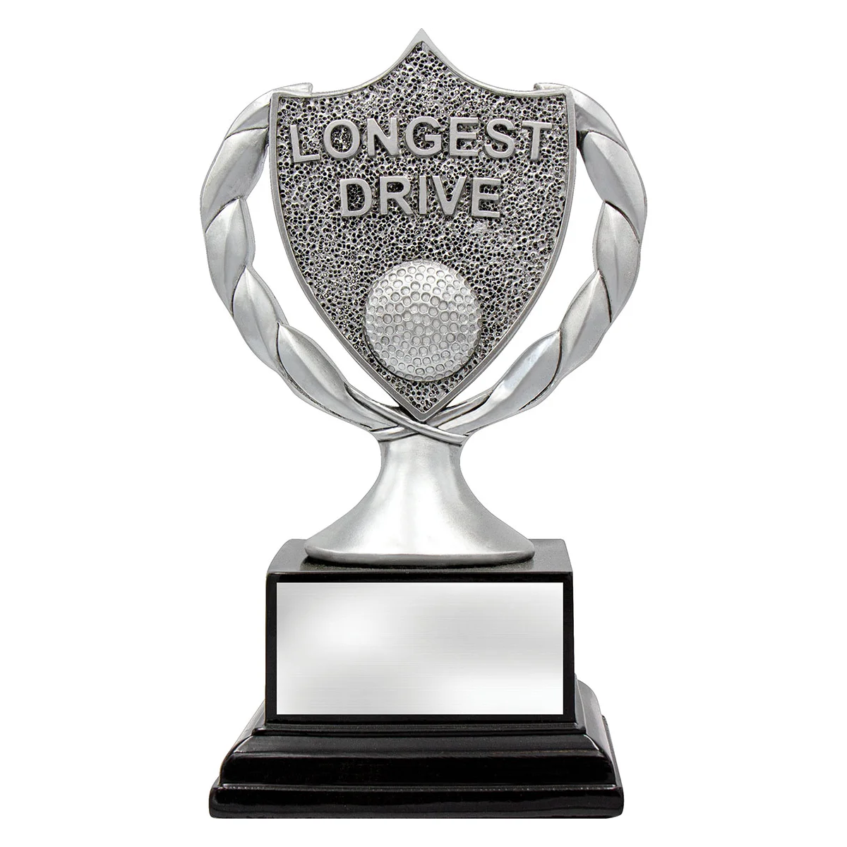 a1169-silver Silver golf - longest drive with resin construction