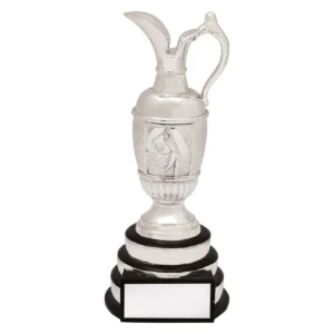 Silver golf silver cup with resin construction