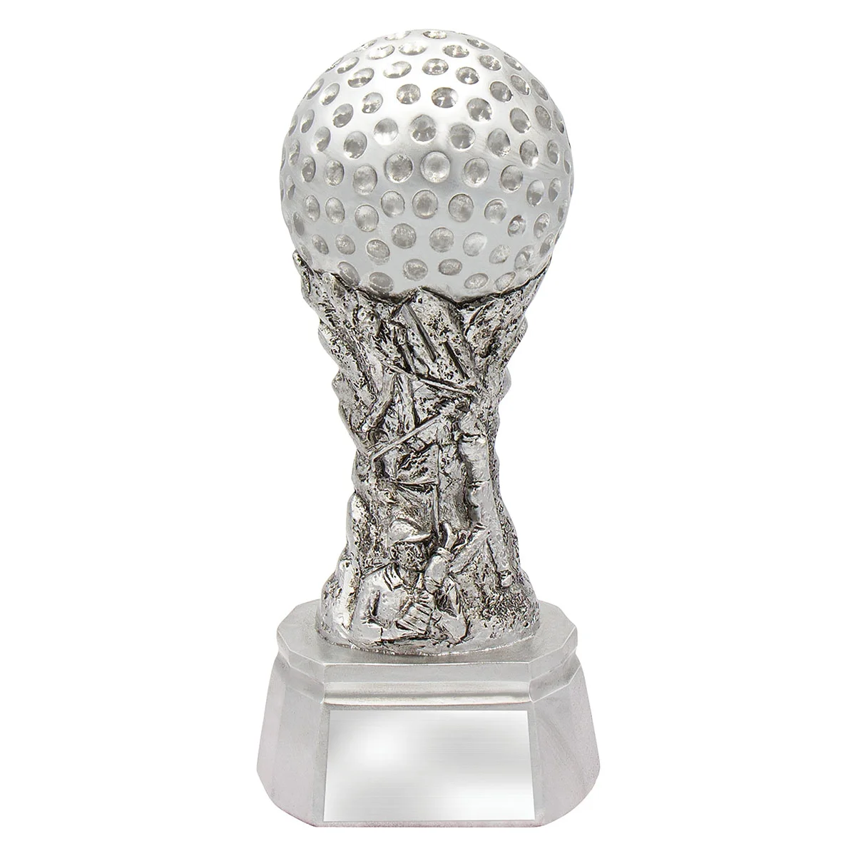 a1083a-silver Silver golf tradition with resin construction