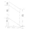 -green-marble Clear / green marble green marble glass - angled with glass construction