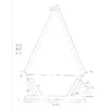 -green-marble Clear / green marble green marble glass - arrowhead (removable) with glass construction